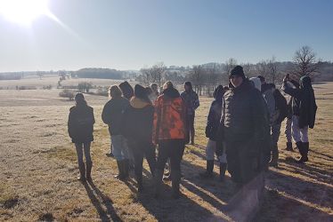 Visite des &eacute;tudiants de l'IUT d'Aurillac