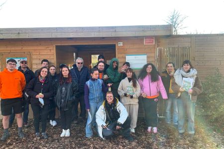 Les jeunes d'Unis-Cit&eacute; au Marais !